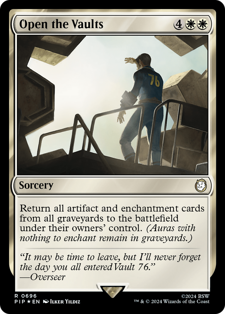 Open the Vaults (Surge Foil) [Fallout] | Good Games Cannington