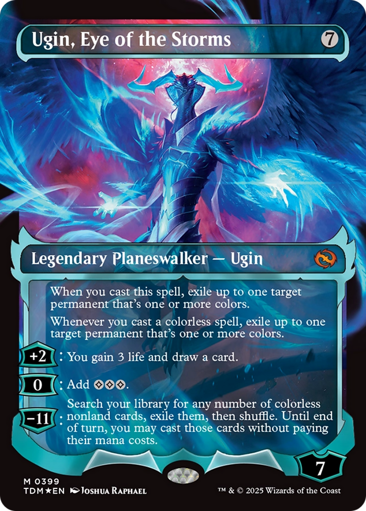 Ugin, Eye of the Storms (Showcase) [Tarkir: Dragonstorm] | Good Games Cannington