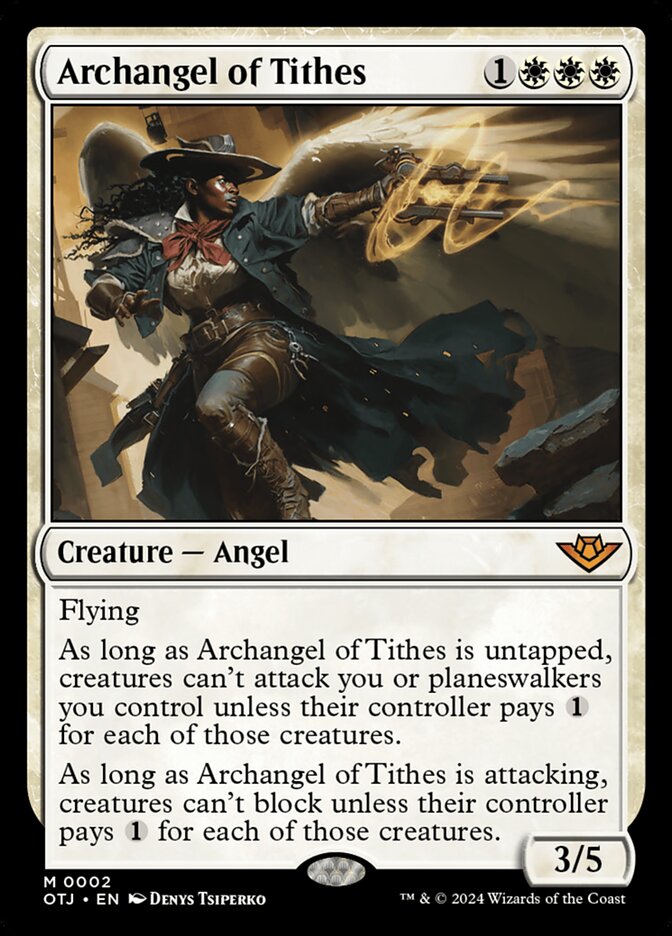 Archangel of Tithes 2/286 (Outlaws of Thunder Junction)  | Good Games Cannington
