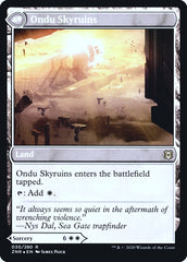 Ondu Inversion // Ondu Skyruins [Zendikar Rising Prerelease Promos] | Good Games Cannington