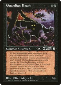 Guardian Beast (4th Place) (Oversized) [Oversize Cards] | Good Games Cannington