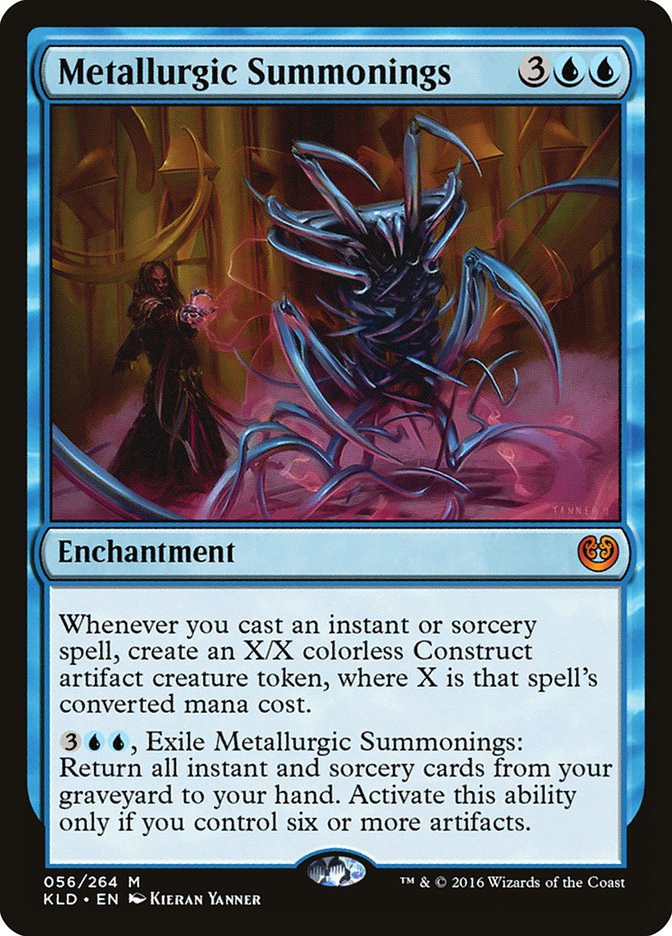 Metallurgic Summonings [Kaladesh] | Good Games Cannington