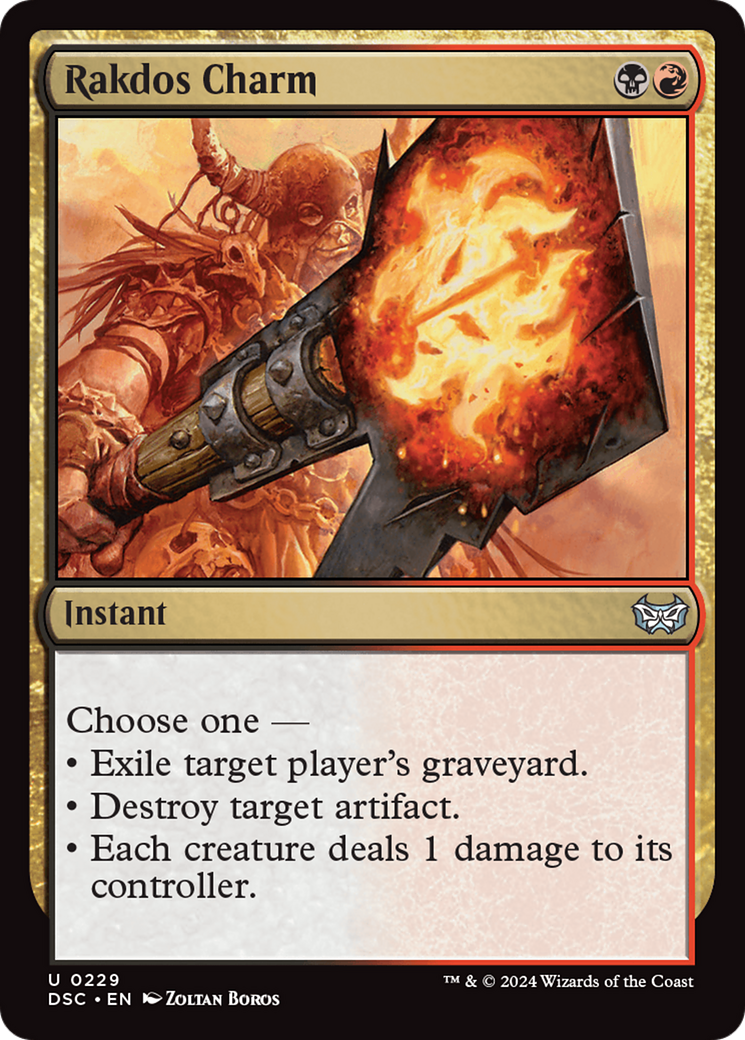 Rakdos Charm [Duskmourn: House of Horror Commander] | Good Games Cannington