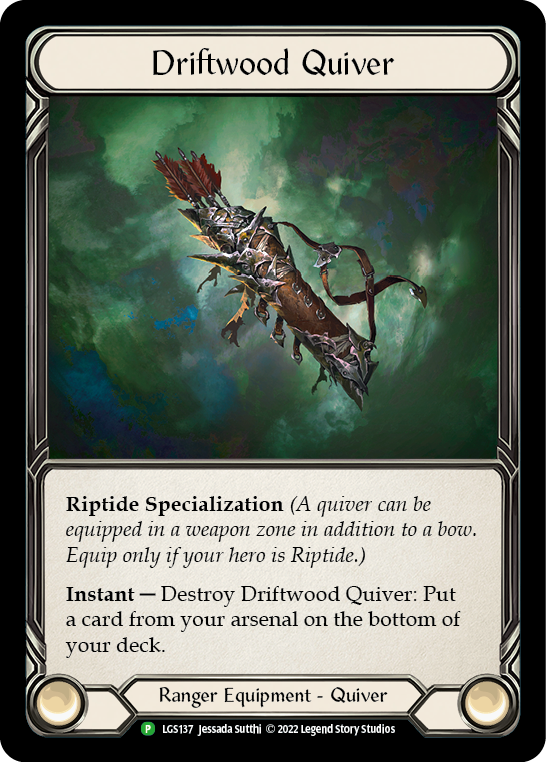 Driftwood Quiver [LGS137] (Promo)  Cold Foil | Good Games Cannington