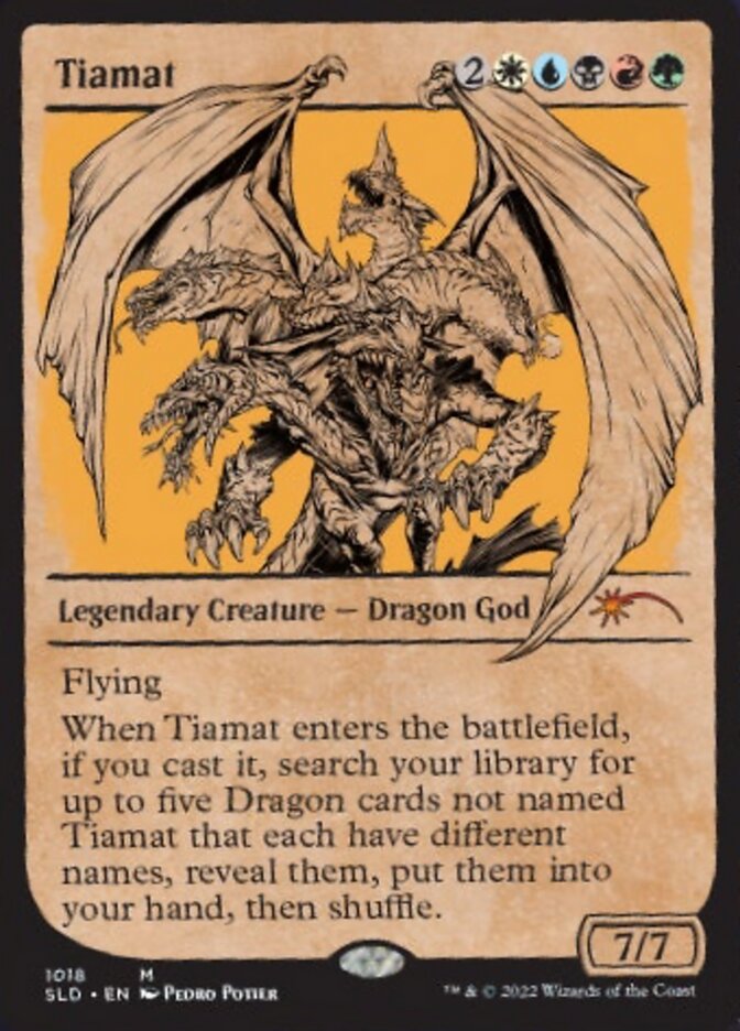Tiamat (Showcase) [Secret Lair Drop Series] | Good Games Cannington