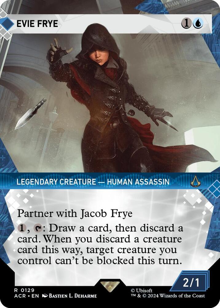 Evie Frye 129/110 (Universes Beyond: Assassin's Creed)  - Showcase Foil | Good Games Cannington