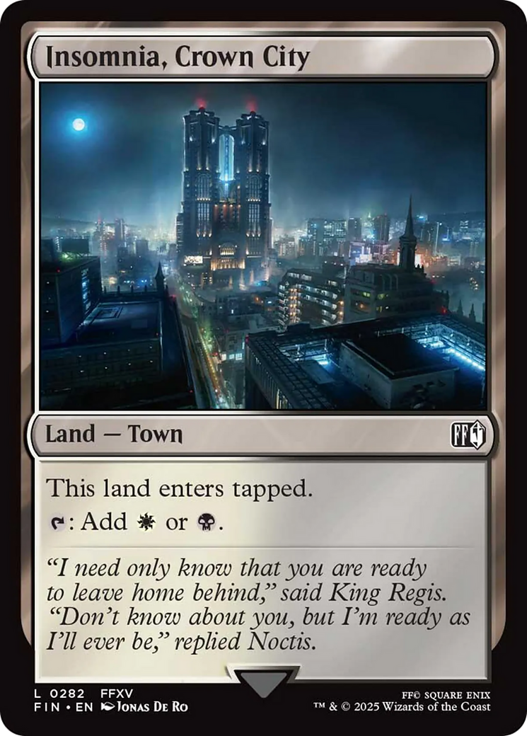 Insomnia, Crown City [FINAL FANTASY] | Good Games Cannington
