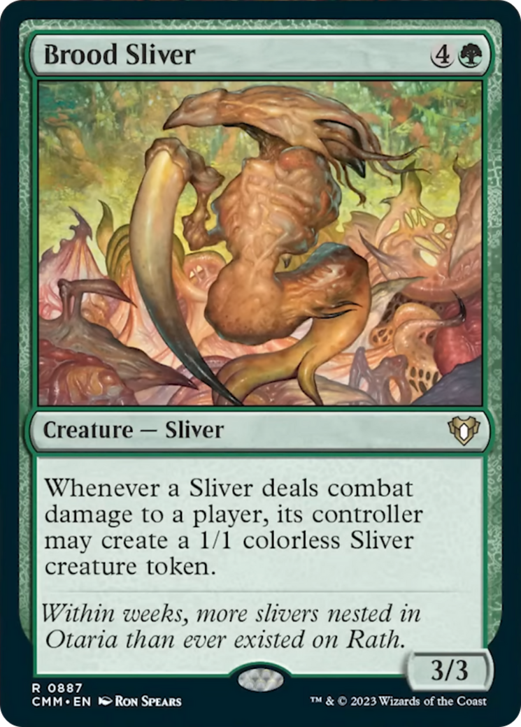 Brood Sliver [Commander Masters] | Good Games Cannington