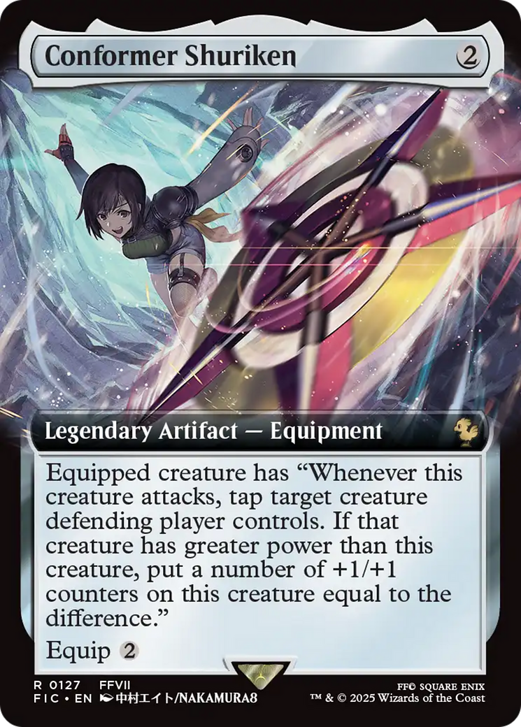 Conformer Shuriken (Extended Art) [FINAL FANTASY Commander] | Good Games Cannington
