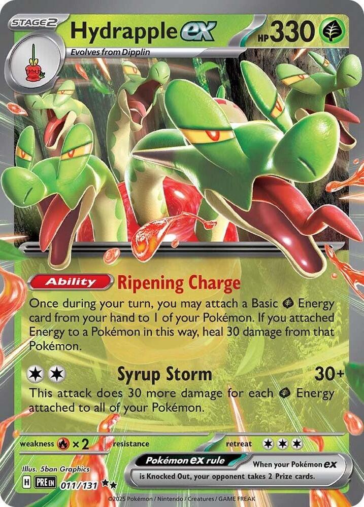 Hydrapple ex 011/131 (SV: Prismatic Evolutions)  - Holofoil | Good Games Cannington