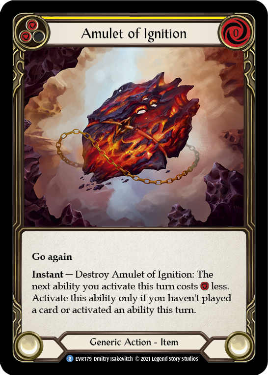 Amulet of Ignition [EVR179] (Everfest)  1st Edition Normal | Good Games Cannington