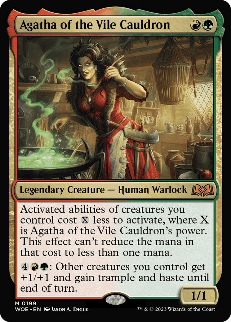 Agatha of the Vile Cauldron [Wilds of Eldraine] | Good Games Cannington