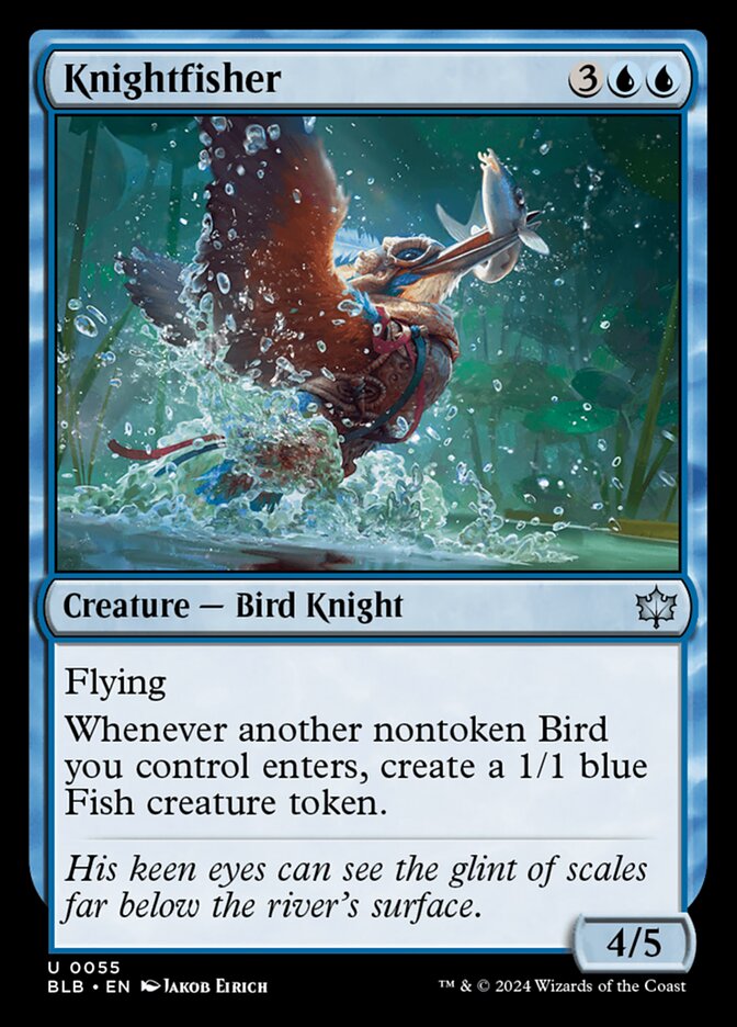 Knightfisher 55 (Bloomburrow)  - Foil | Good Games Cannington