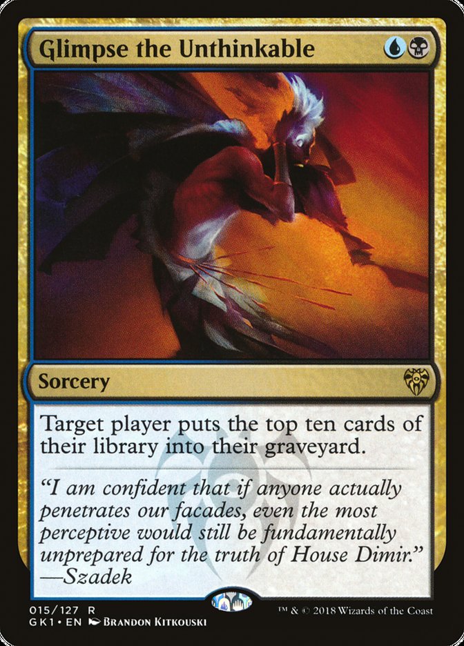 Glimpse the Unthinkable [Guilds of Ravnica Guild Kit] | Good Games Cannington