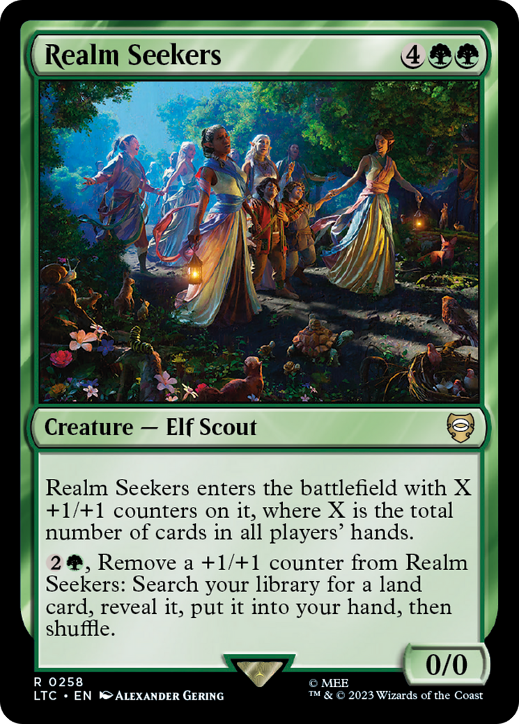 Realm Seekers [The Lord of the Rings: Tales of Middle-Earth Commander] | Good Games Cannington