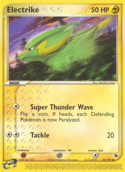 Electrike (53/109) [EX: Ruby & Sapphire] | Good Games Cannington