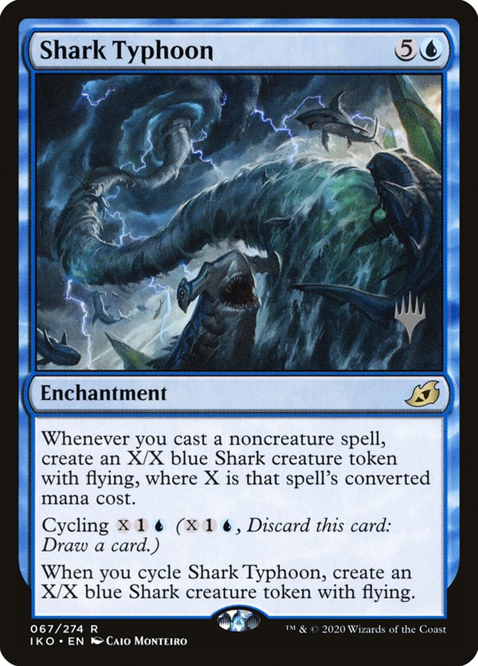 Shark Typhoon (Promo Pack) [Ikoria: Lair of Behemoths Promos] | Good Games Cannington
