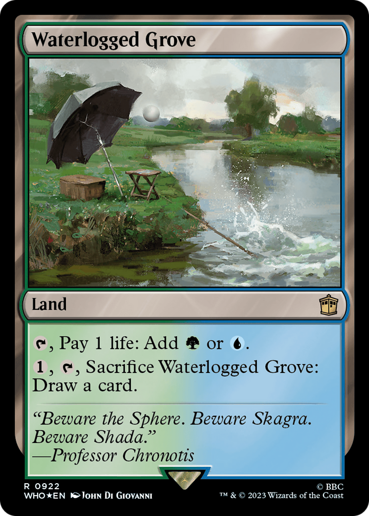 Waterlogged Grove (Surge Foil) [Doctor Who] | Good Games Cannington