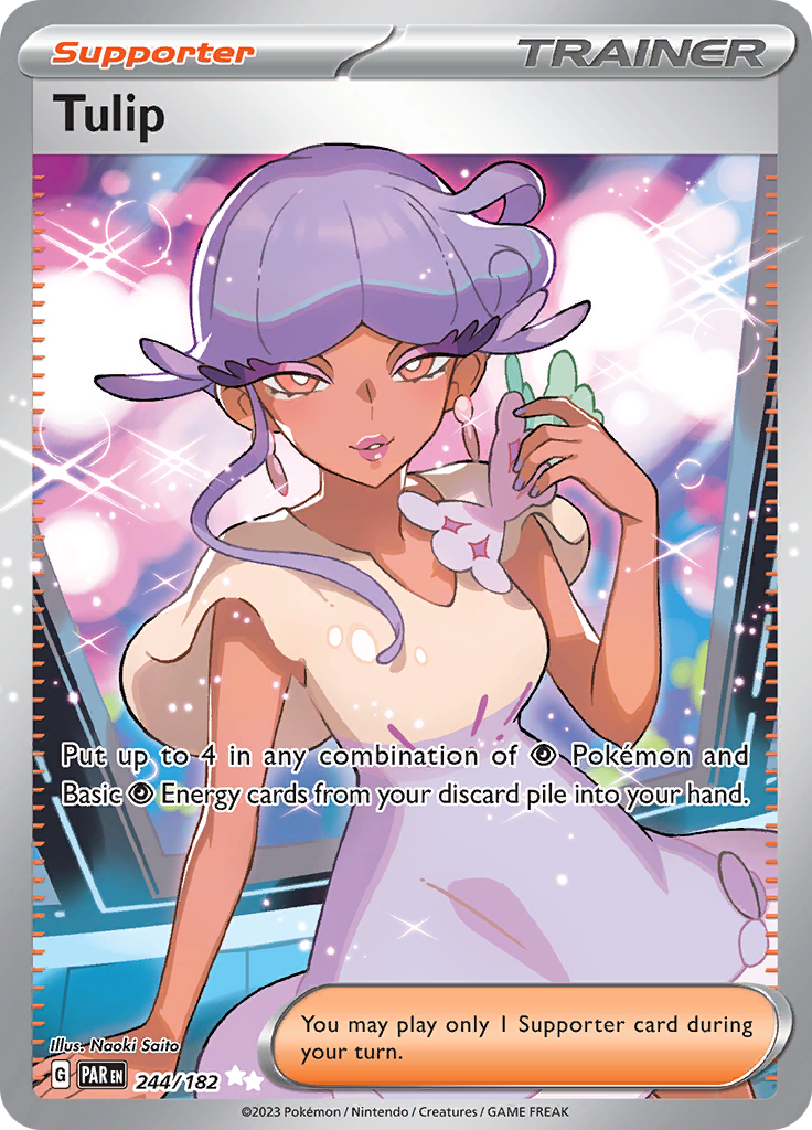 Tulip (244/182) [Scarlet & Violet: Paradox Rift] | Good Games Cannington