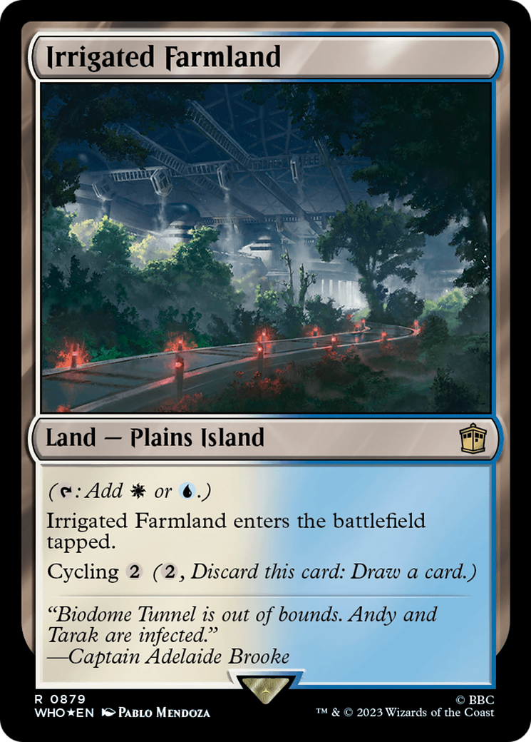 Irrigated Farmland (Surge Foil) [Doctor Who] | Good Games Cannington