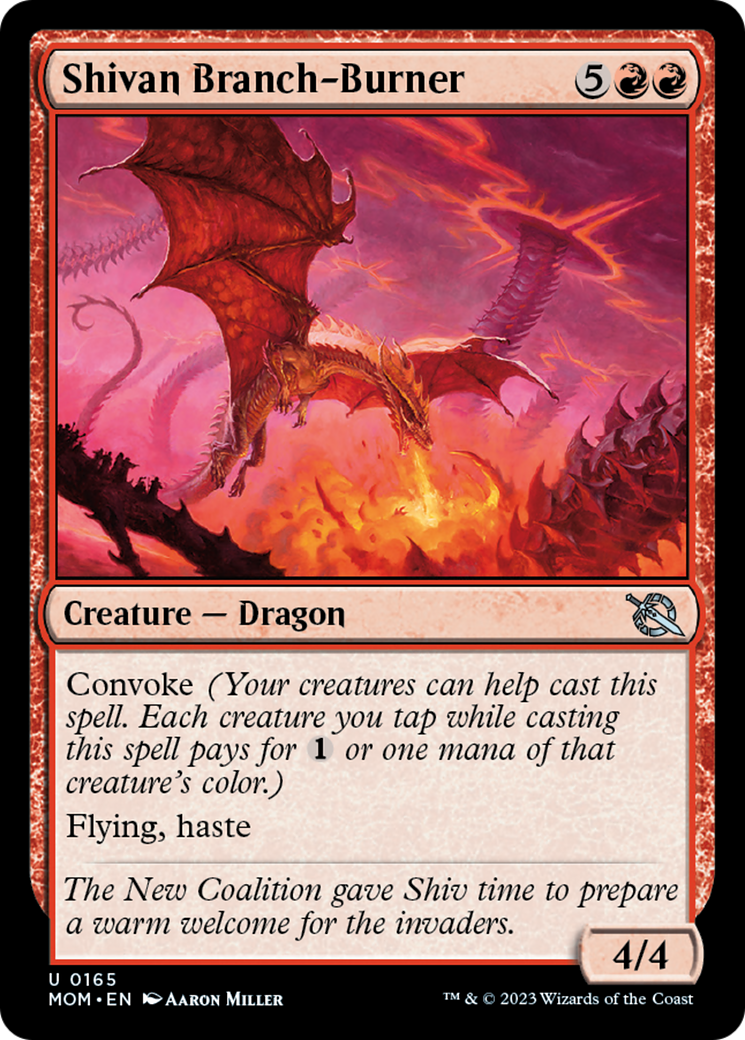 Shivan Branch-Burner [March of the Machine] | Good Games Cannington