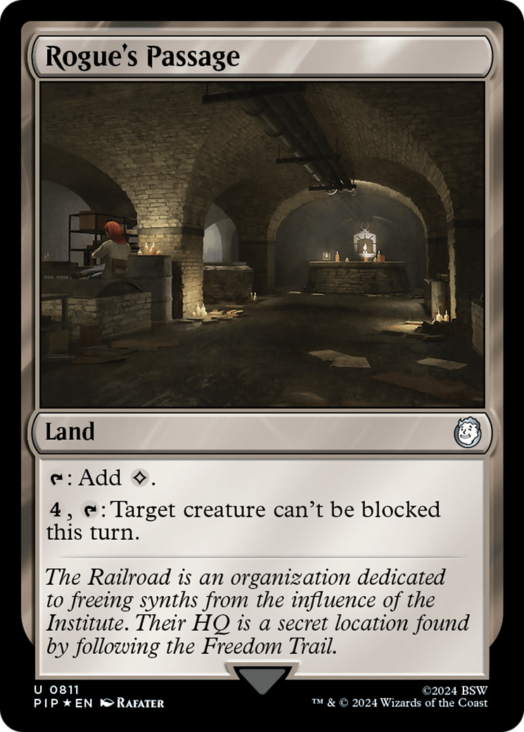 Rogue's Passage (Surge Foil) [Fallout] | Good Games Cannington