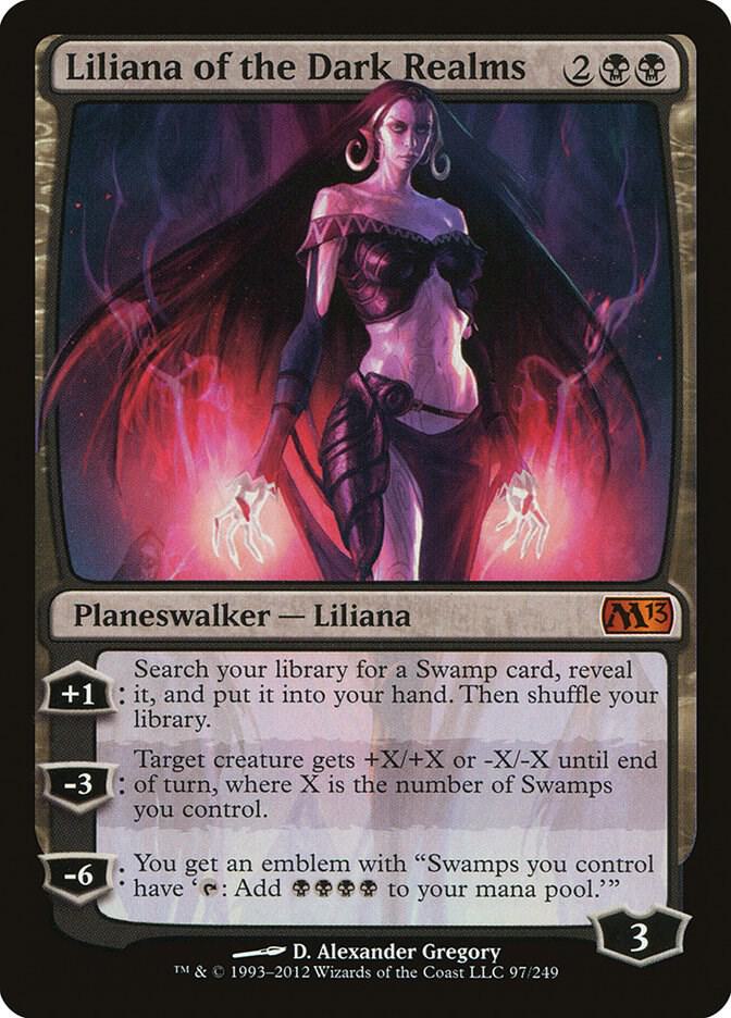 Liliana of the Dark Realms 97/249 (Magic 2013 (M13))  | Good Games Cannington