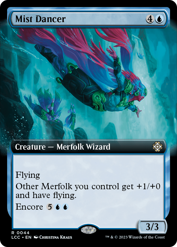 Mist Dancer (Extended Art) [The Lost Caverns of Ixalan Commander] | Good Games Cannington