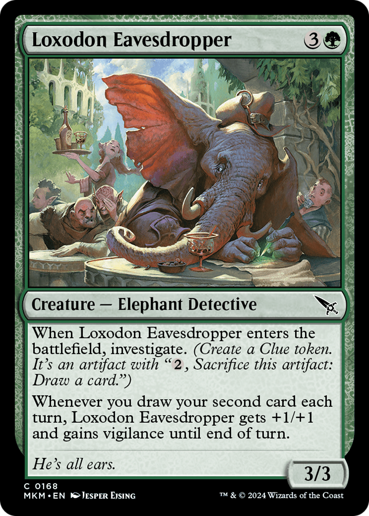 Loxodon Eavesdropper [Murders at Karlov Manor] | Good Games Cannington