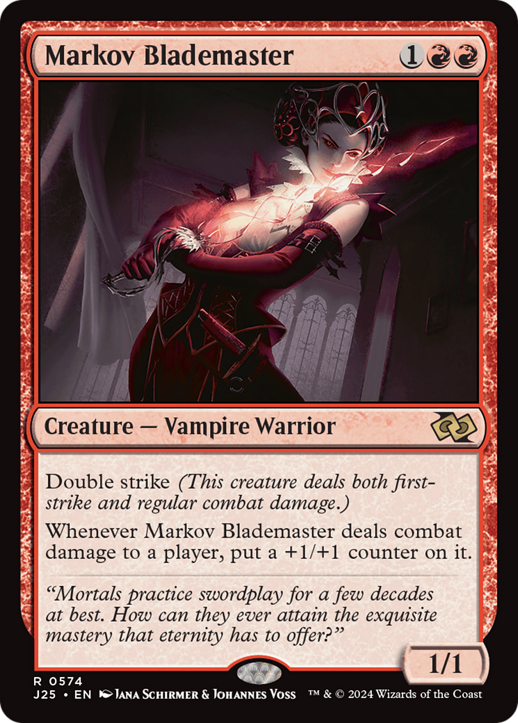 Markov Blademaster [Foundations Jumpstart] | Good Games Cannington