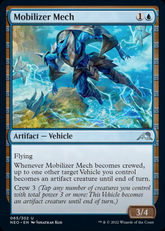 Mobilizer Mech [Kamigawa: Neon Dynasty] | Good Games Cannington
