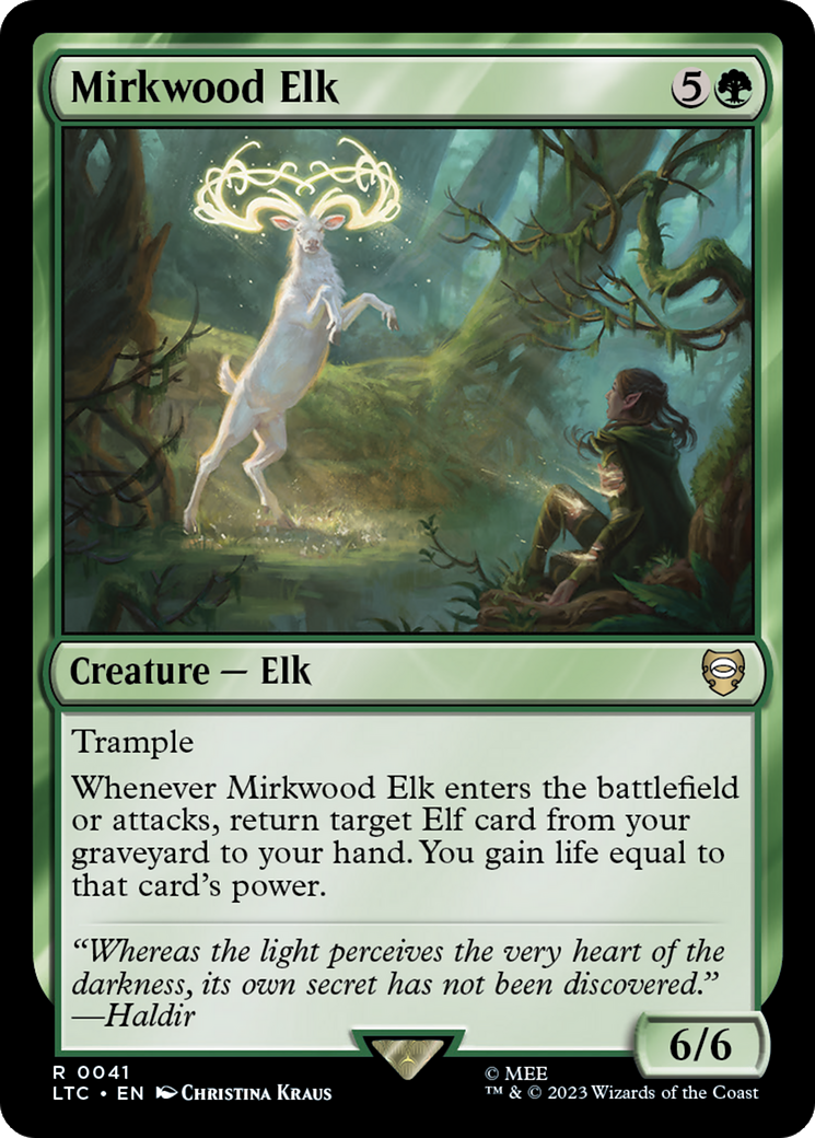 Mirkwood Elk [The Lord of the Rings: Tales of Middle-Earth Commander] | Good Games Cannington