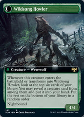 Howlpack Piper // Wildsong Howler (Extended Art) [Innistrad: Crimson Vow] | Good Games Cannington
