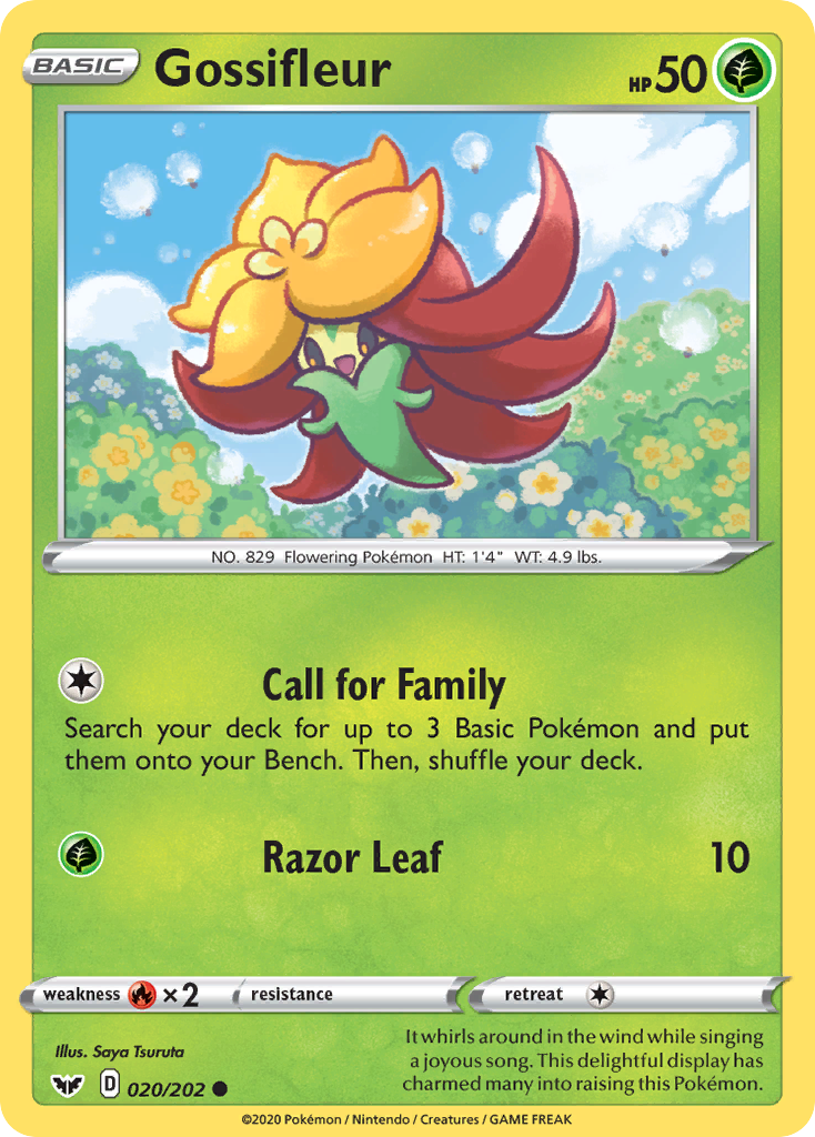 Gossifleur (020/202) [Sword & Shield: Base Set] | Good Games Cannington