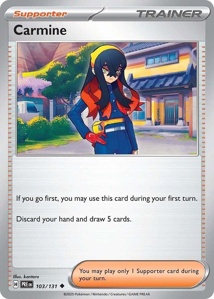 Carmine (103/131) [Scarlet & Violet: Prismatic Evolutions] | Good Games Cannington