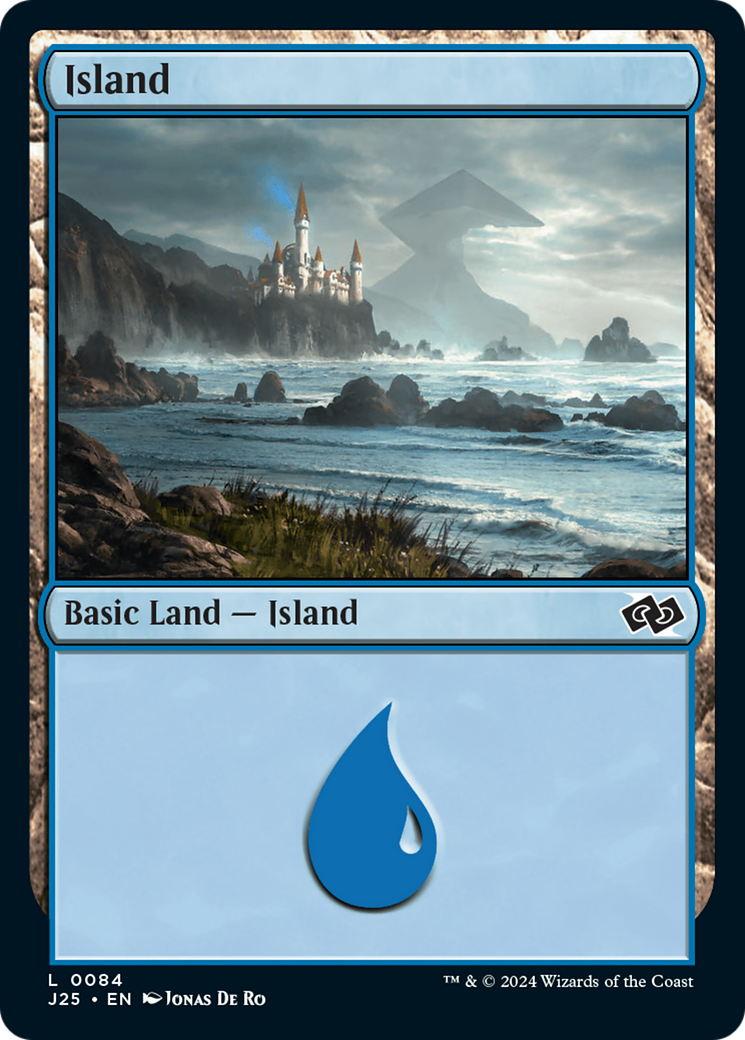 Island (84) [Foundations Jumpstart] | Good Games Cannington
