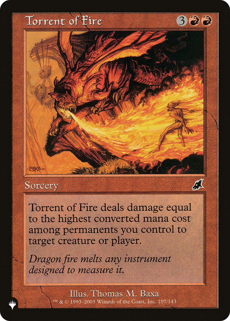 Torrent of Fire [The List] | Good Games Cannington