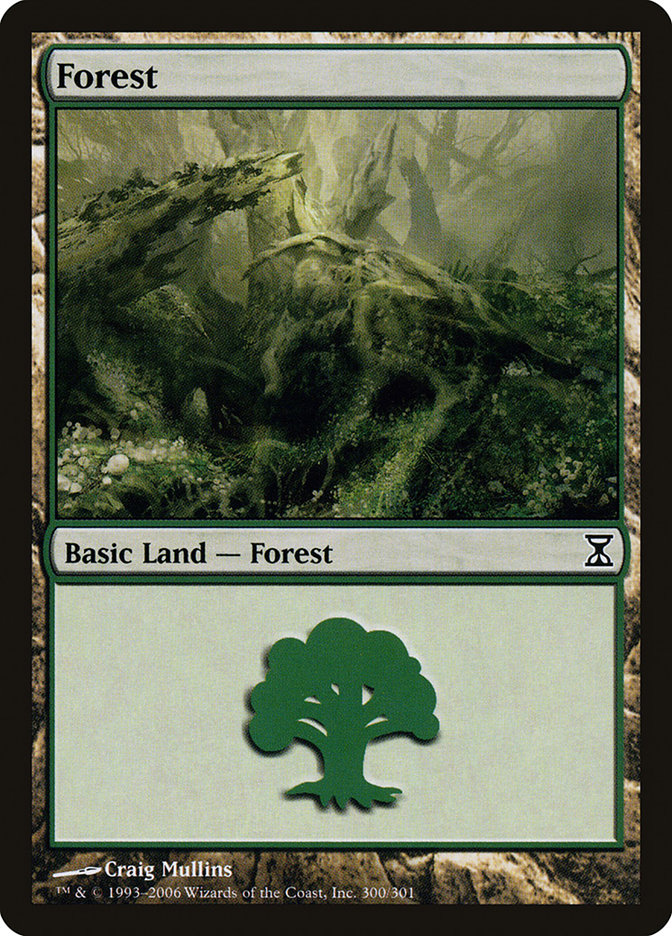 Forest (300) [Time Spiral] | Good Games Cannington