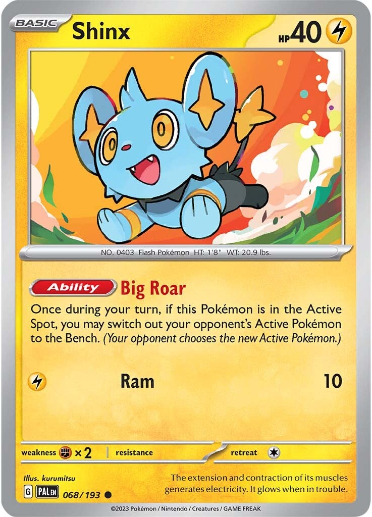 Shinx (068/193) [Scarlet & Violet: Paldea Evolved] | Good Games Cannington