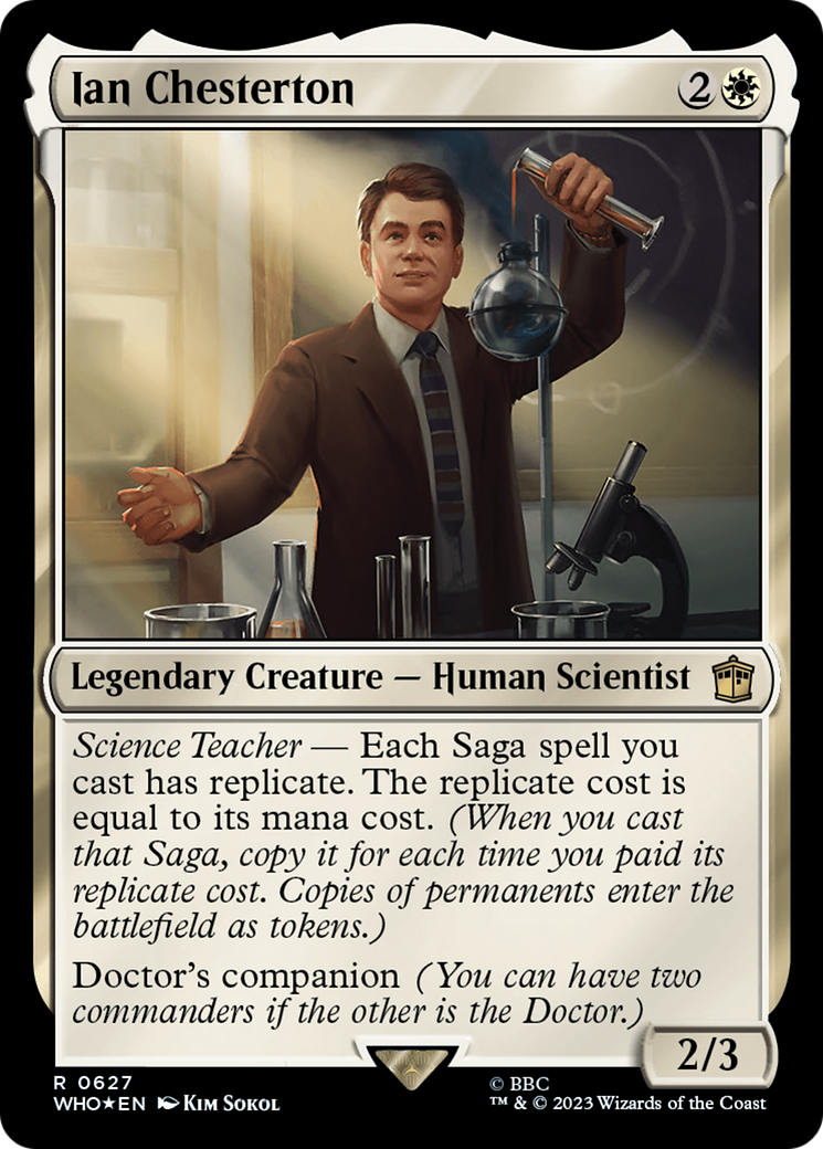 Ian Chesterton (Surge Foil) [Doctor Who] | Good Games Cannington