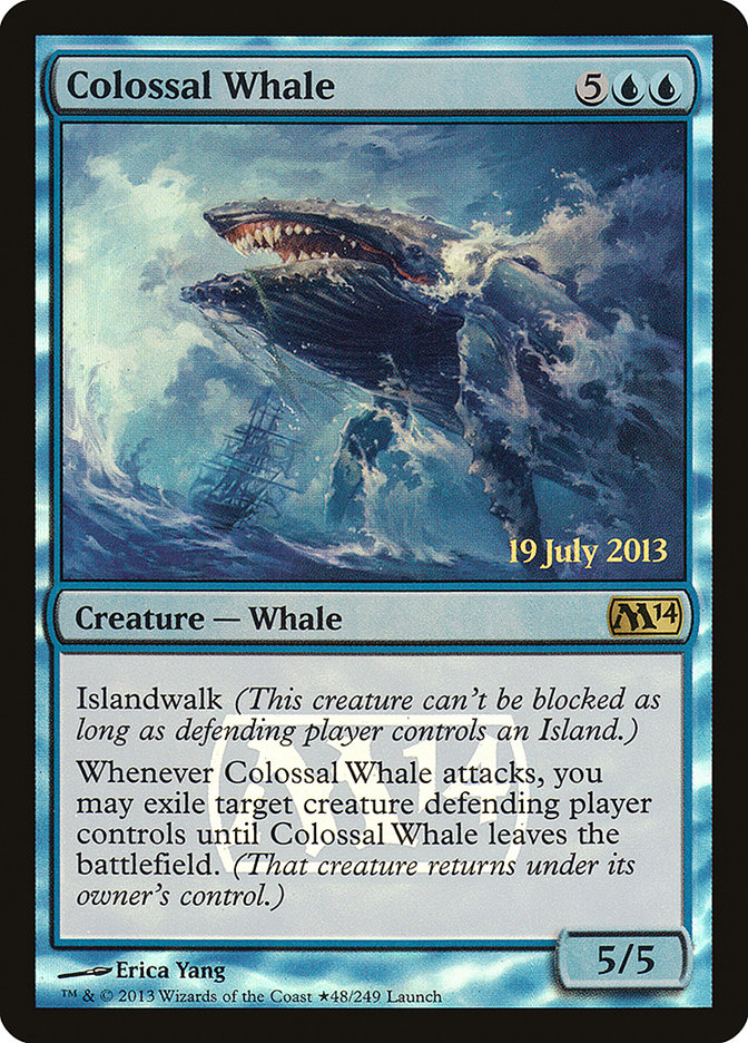 Colossal Whale [Magic 2014 Prerelease Promos] | Good Games Cannington