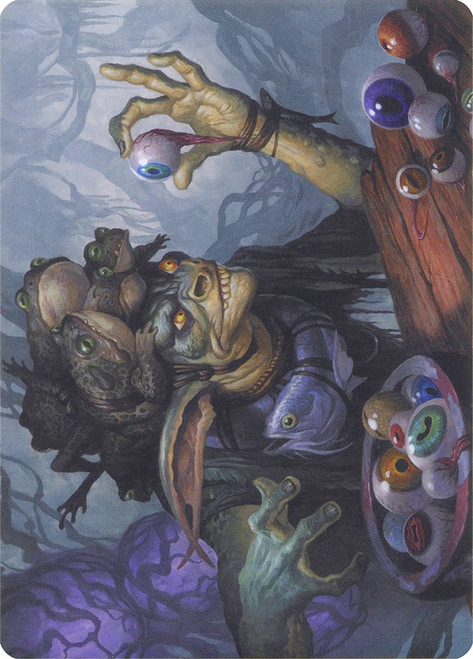 Warteye Witch // Warteye Witch [Modern Horizons Art Series] | Good Games Cannington