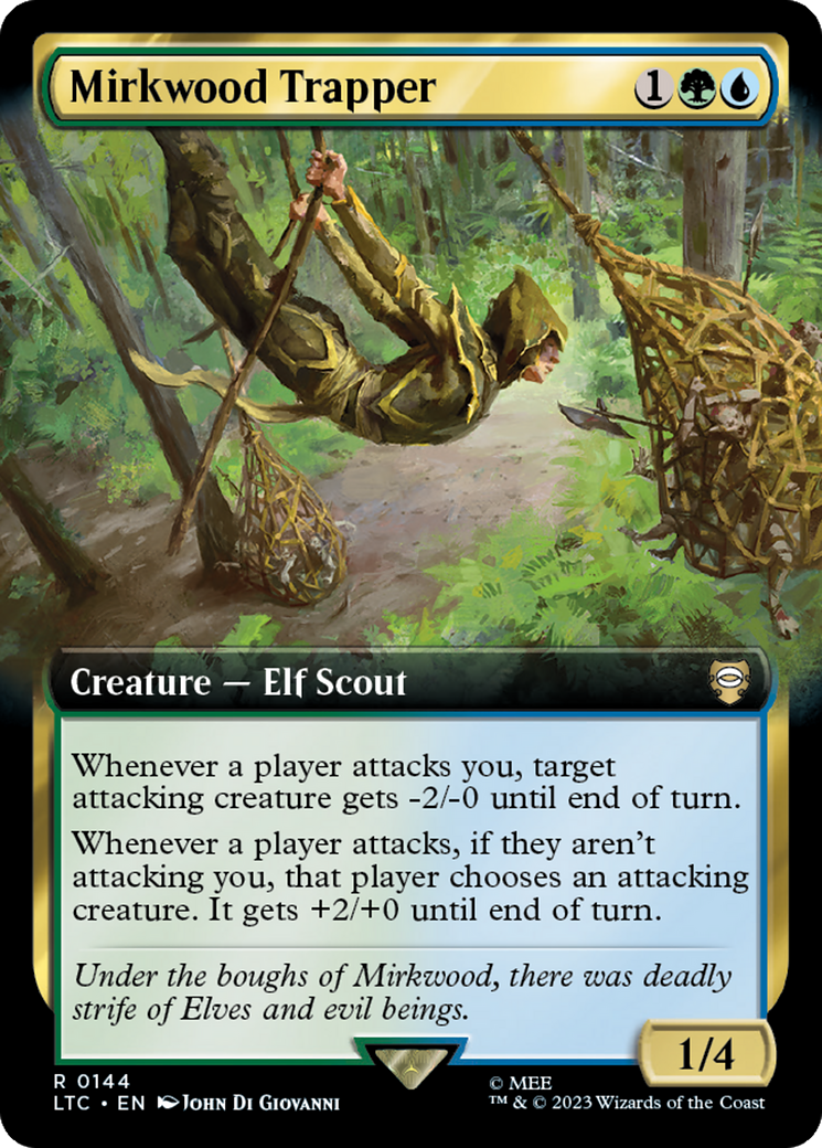 Mirkwood Trapper (Extended Art) [The Lord of the Rings: Tales of Middle-Earth Commander] | Good Games Cannington