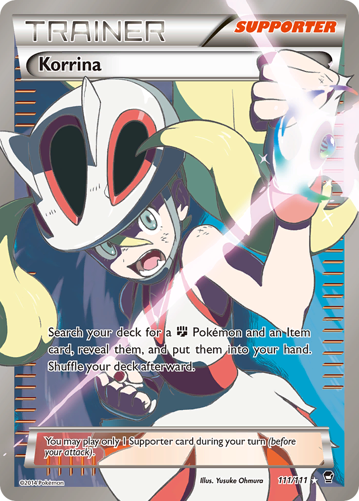 Korrina (111/111) [XY: Furious Fists] | Good Games Cannington