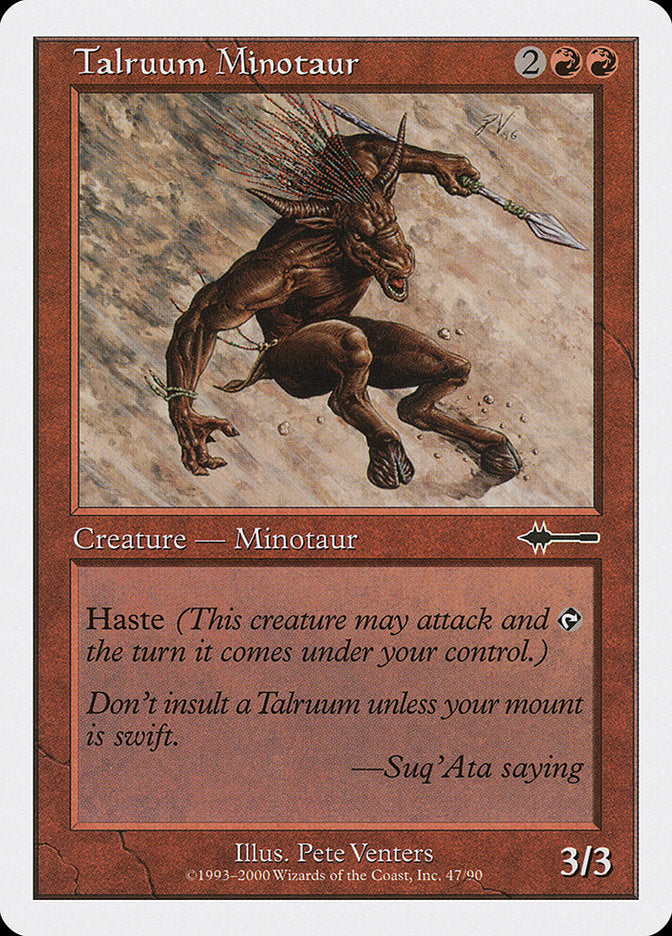 Talruum Minotaur [Beatdown] | Good Games Cannington