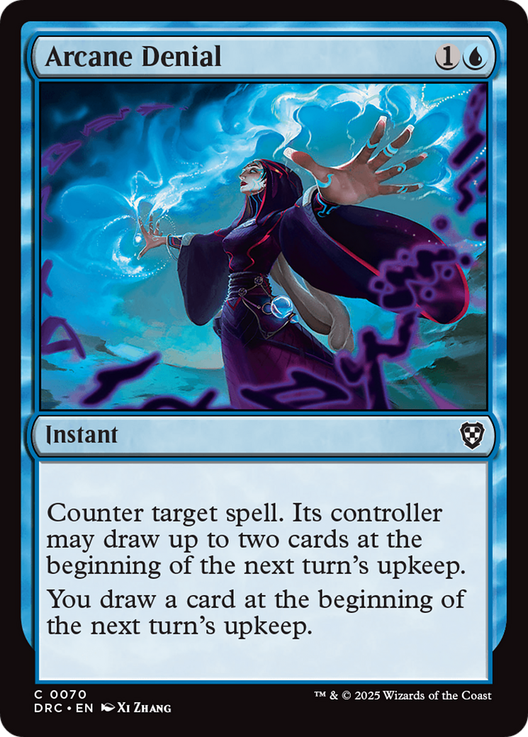 Arcane Denial [Aetherdrift Commander] | Good Games Cannington