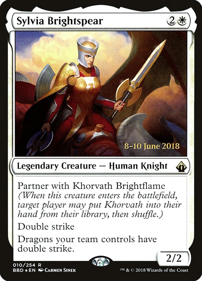 Sylvia Brightspear [Battlebond Prerelease Promos] | Good Games Cannington