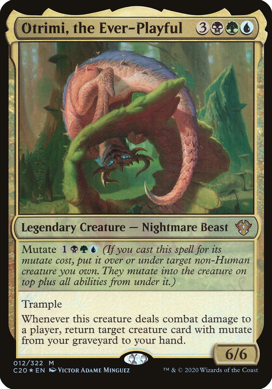 Otrimi, the Ever-Playful (Oversized) [Commander 2020 Oversized] | Good Games Cannington