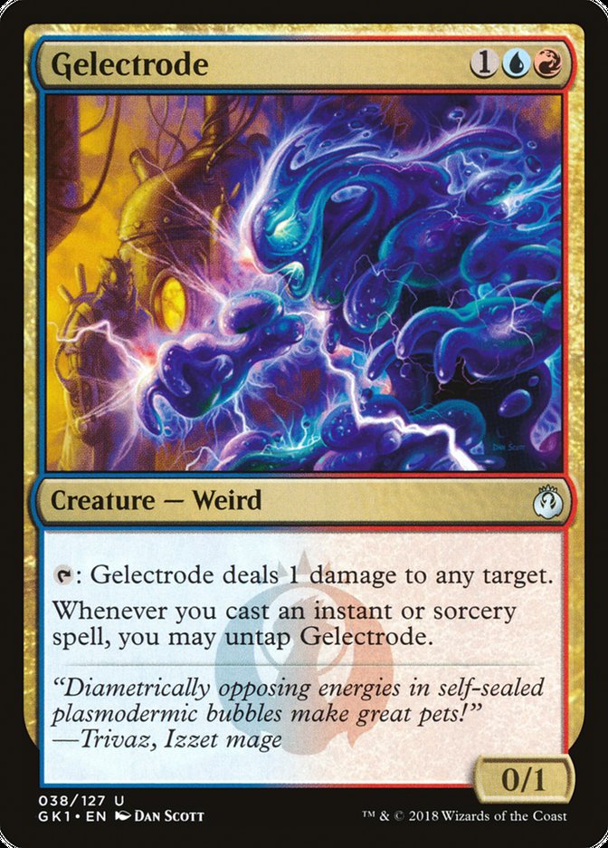 Gelectrode [Guilds of Ravnica Guild Kit] | Good Games Cannington