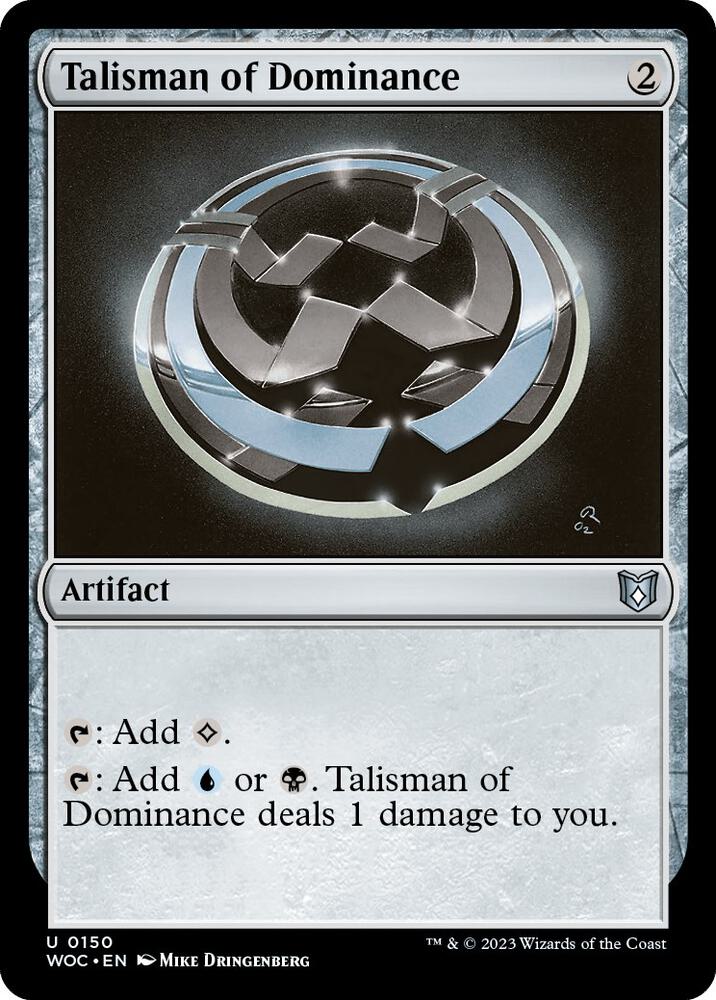 Talisman of Dominance 150/173 (Commander: Wilds of Eldraine)  | Good Games Cannington